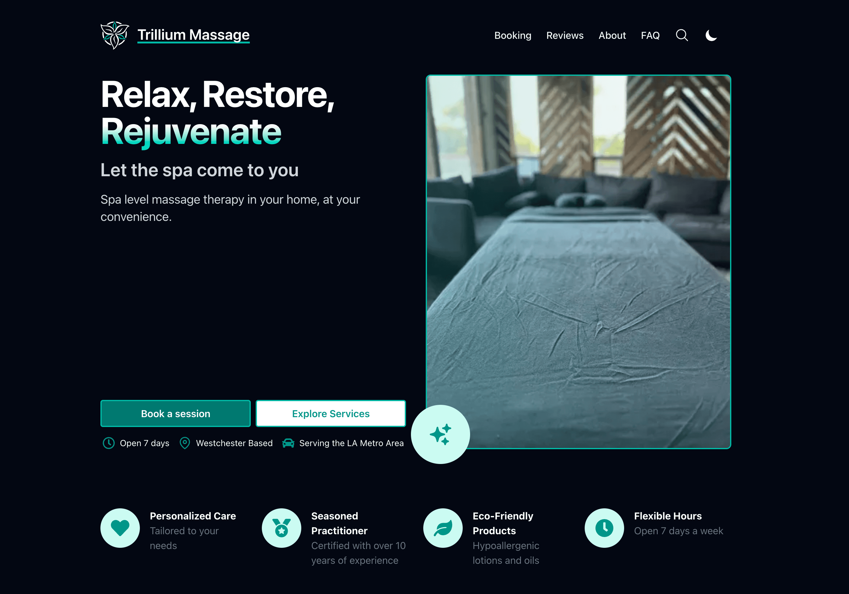 Landing Page Screenshot